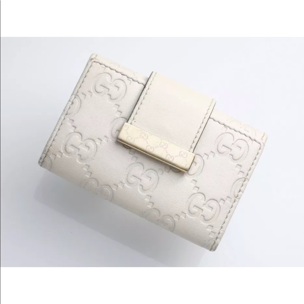 AUTH Gucci Guccissima Key Case